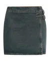 Samsoe & Samsoe Buckled Mini Skirt In Black