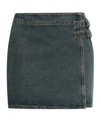 SAMSOE & SAMSOE BUCKLE MINI SKIRT