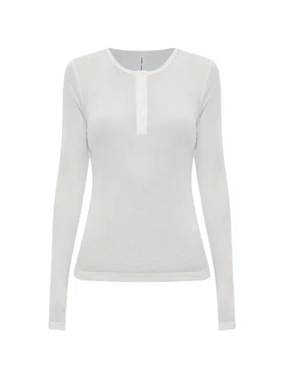 Samsoe & Samsoe Button-detail Top In White