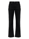 Samsoe & Samsoe Button-fastening Jeans In Black