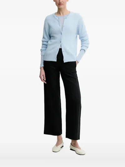 Samsoe & Samsoe Button-front Cardigan In Blue