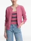 Samsoe & Samsoe Button-front Cardigan In Pink