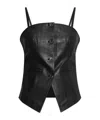 Samsoe & Samsoe Salco Buttoned-up Top In Black