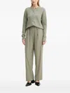 Samsoe & Samsoe Button-up Cardigan In Green