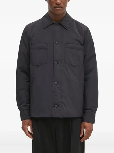 Samsoe & Samsoe Button-up Shirt Jacket In Black