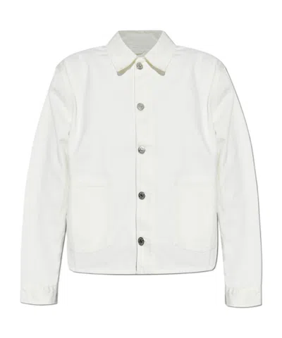 SAMSOE & SAMSOE BUTTON-UP UTILITY JACKET
