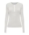 Samsoe & Samsoe Button-detail Top In White