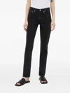 Samsoe & Samsoe Buttoned Jeans In Black