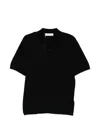 Samsoe & Samsoe Buttoned Polo Shirt In Black