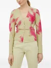 Samsoe & Samsoe Buttoned Tie-waist Top In Neutral