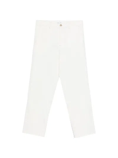 Samsoe & Samsoe Buttoned Trousers In White