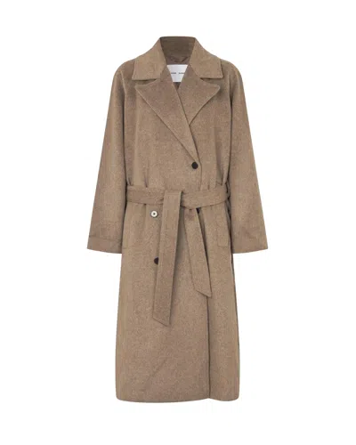 SAMSOE & SAMSOE CAPPOTTO SAHANNEN LEAD GRAY MELANGE