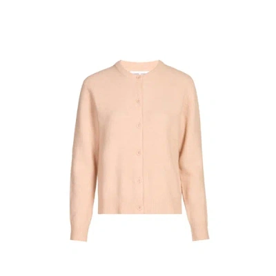 Samsoe & Samsoe Cardigan Laine Mélangée In Pink