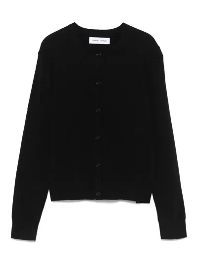 SAMSOE & SAMSOE CARDIGAN SABOSTON NERO