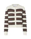 Samsoe & Samsoe Cardigan Sacian 15731 Black Coffee St. In White