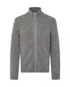 Samsoe & Samsoe Cardigan Sajean Zip 15425 Iron Gate In Gray