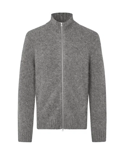 SAMSOE & SAMSOE CARDIGAN SAJEAN ZIP 15425 IRON GATE
