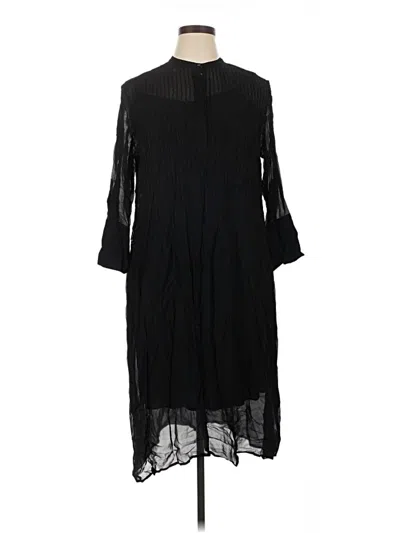 Pre-owned Samsoe & Samsoe Casual Dress In Black