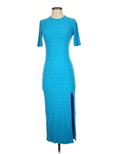 Pre-owned Samsoe & Samsoe Casual Dress In Blue