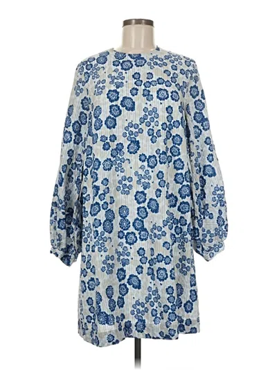 Pre-owned Samsoe & Samsoe Casual Dress In Blue