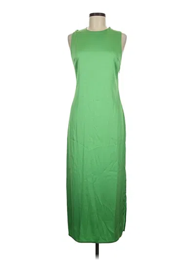 Pre-owned Samsoe & Samsoe Casual Dress In Green