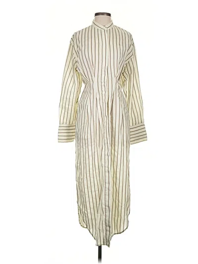 Pre-owned Samsoe & Samsoe Casual Dress In Ivory