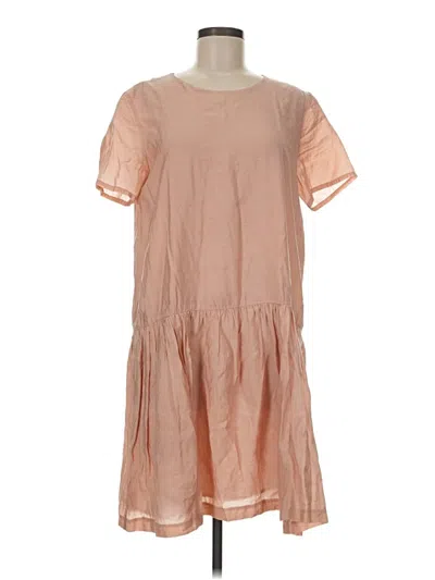 Pre-owned Samsoe & Samsoe Casual Dress In Tan