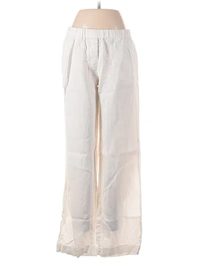 Pre-owned Samsoe & Samsoe Casual Pants In White