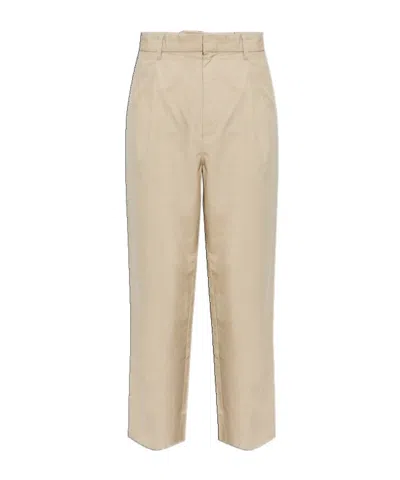 Samsoe & Samsoe Casual Pants With Belt Loops In Nude