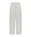 Samsoe & Samsoe Casual Pants With Belt Loops In White