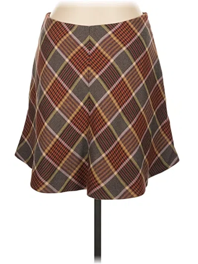 Pre-owned Samsoe & Samsoe Casual Skirt In Brown