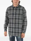 Samsoe & Samsoe Checked Italian-collar Shirt In Multi