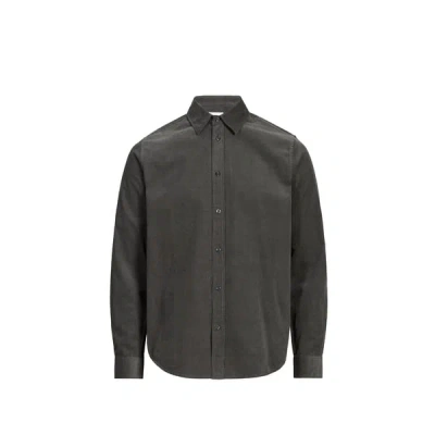 Samsoe & Samsoe Chemise Côtelée En Coton In Gray