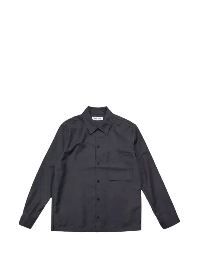 Samsoe & Samsoe Chest-pocket Shirt In Black