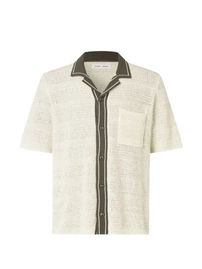 Samsoe & Samsoe Chest-pocket Shirt In Multi