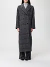Samsoe & Samsoe Coat Samsoe Samsoe Woman Color Grey In Gray
