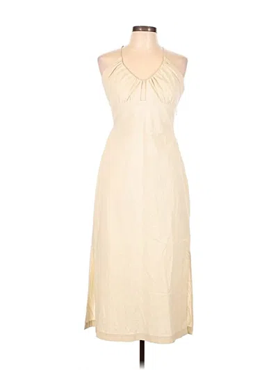 Pre-owned Samsoe & Samsoe Cocktail Dress In Ivory