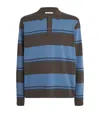 Samsoe & Samsoe Cotton Rugby Shirt In Black