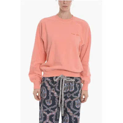 Samsoe & Samsoe Crew-neck Gitta Sweatshirt With Side Logo Embroidery