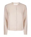 Samsoe & Samsoe Crew Neck Long-sleeved Sweater In Pink