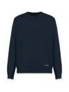 Samsoe & Samsoe Sarico Crew-neck Sweater In Blue