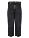 Samsoe & Samsoe Culotte Belted Jeans In Black