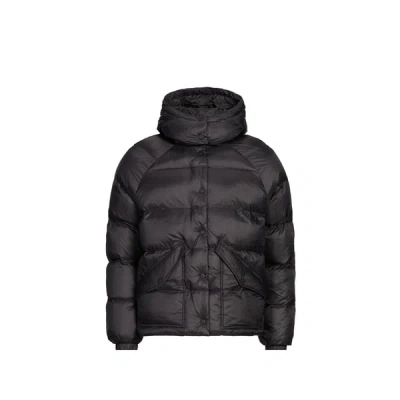 Samsoe & Samsoe Doudoune Matelassée À Capuche Amovible In Black