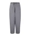 Samsoe & Samsoe Drawstring Casual Pants In Gray