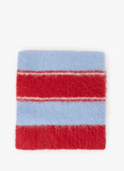 Samsoe & Samsoe Echarpe Sajeanne En Alpaga Mélangé In Multi