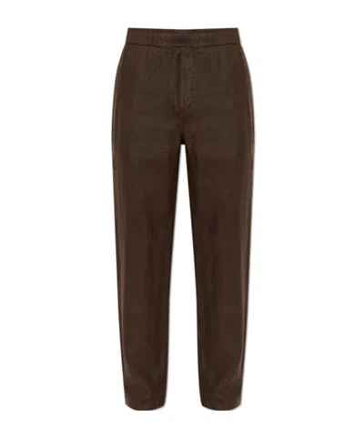 Samsoe & Samsoe Elastic Waist Casual Pants In Black