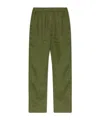 Samsoe & Samsoe Elastic Waist Casual Pants In Green
