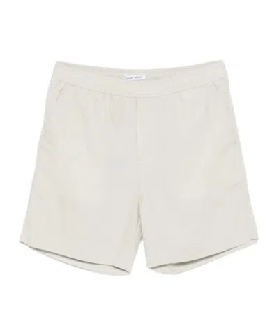 Samsoe & Samsoe Elastic Waist Shorts In White