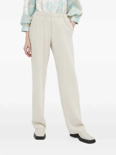 Samsoe & Samsoe Elasticated Trousers In White