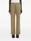 Samsoe & Samsoe Elasticated Waist Trousers In Red